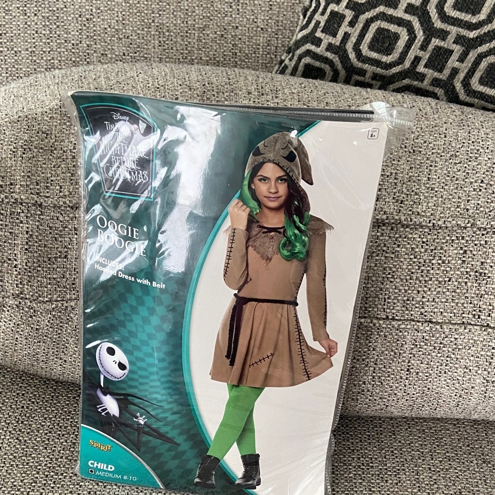 Disney Oogie Boogie Kids Costume - Tan and Green